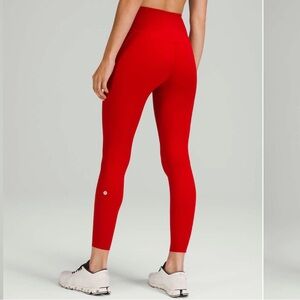 lululemon athletica Vibrant Red High-Rise Leggings